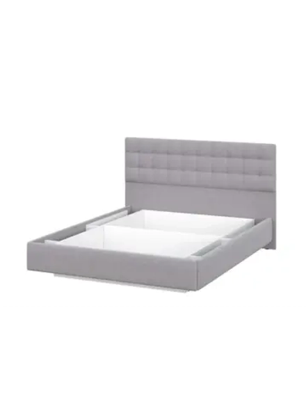 Кровать двухспальная 160х200 мягкая спинка Белый