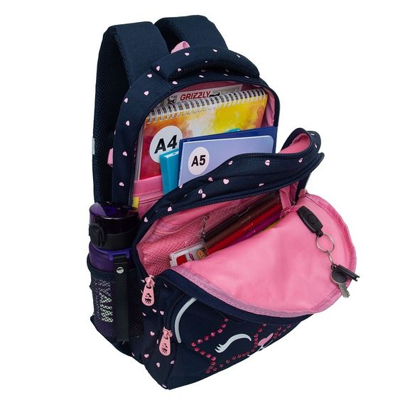 Çanta \ Bag \ RG-460-6 Рюкзак школьный (/4 синий)
