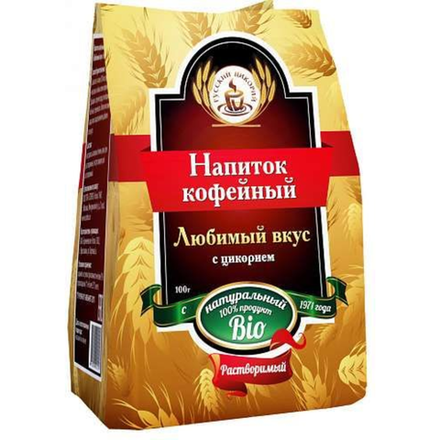 Напиток кофейный Любимый вкус с цикорием 100 гр