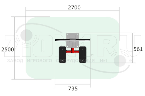 Уличный тренажер «Степпер»