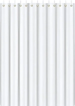 Штора для ванной 180*200"Листопад» цв.белый