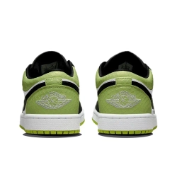 Женские кроссовки Air Jordan 1 Low SE 'Vivid Green Snakeskin' DX4446-301