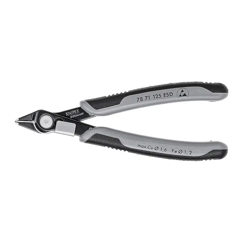 Кусачки прецизионные Electronic Super Knips® ESD 125 мм Knipex 78 71 125 ESD