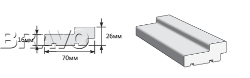 Коробка 2070*70*26 (п)