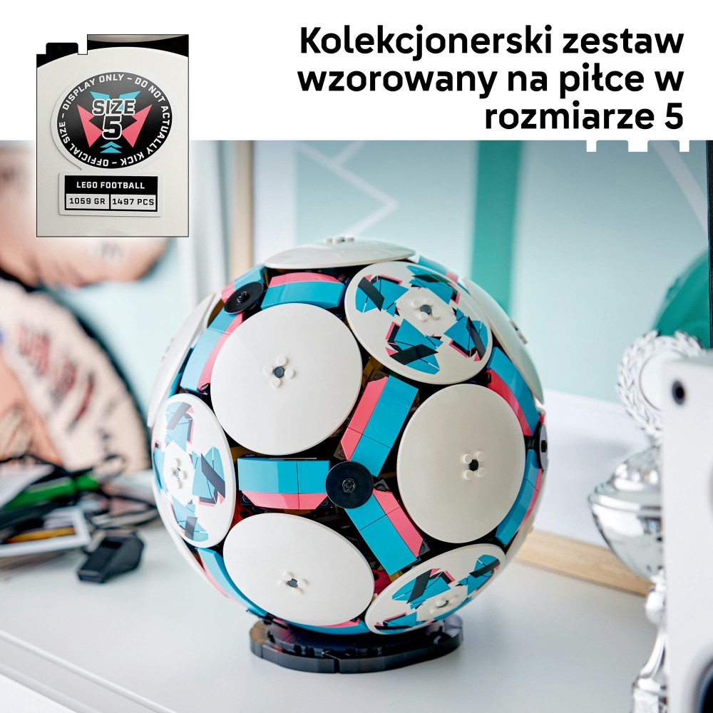 LEGO Editions Sports - Футбольный мяч 43019