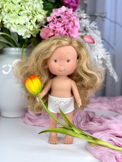 Кукла для девочки виниловая 30см Пиппа без одежды (2899W2A)