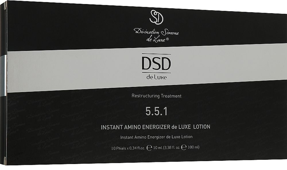 DSD 5.5.1. Аминоэнерджайзер мгновенного действия Диксидокс Де Люкс Dixidox de Luxe Instant Amino Energizer 10 амп х 10 мл