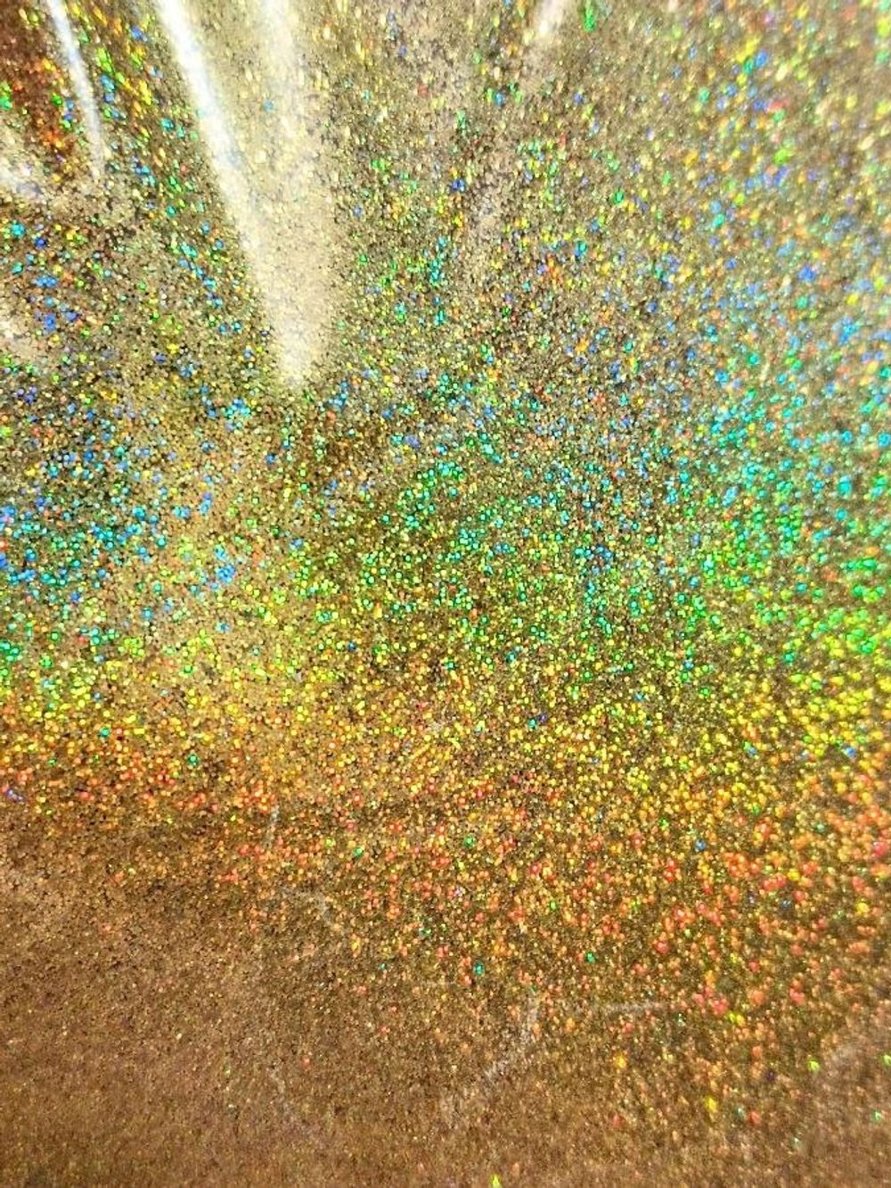 Блёстки Глиттеры 802-04мм - Золотой голографик - универсальные