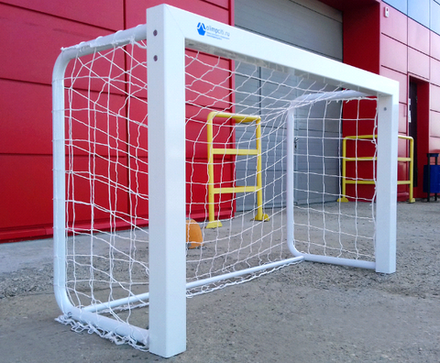 Сетка для тренировочных ворот 1,2х0,8х0,7х0,7 м яч. 100х100 мм Ø 3,1 безузловая ОЛИМП