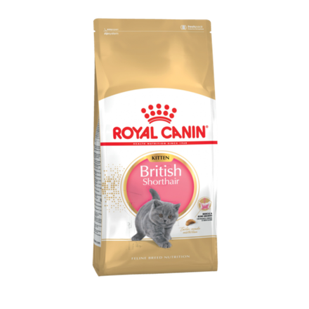 Royal Canin British Shorthair Kitten Корм сухой сбалансированный для британских котят 0,4 кг