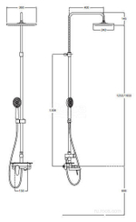 Душевая стойка Roca Even-M 5A9C90C00