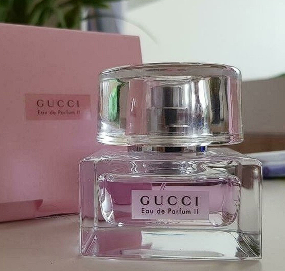 Gucci Eau de Parfum II Gucci 75ml (Коробка парфюма без слюды, парфюм новый, распаковка для фото)