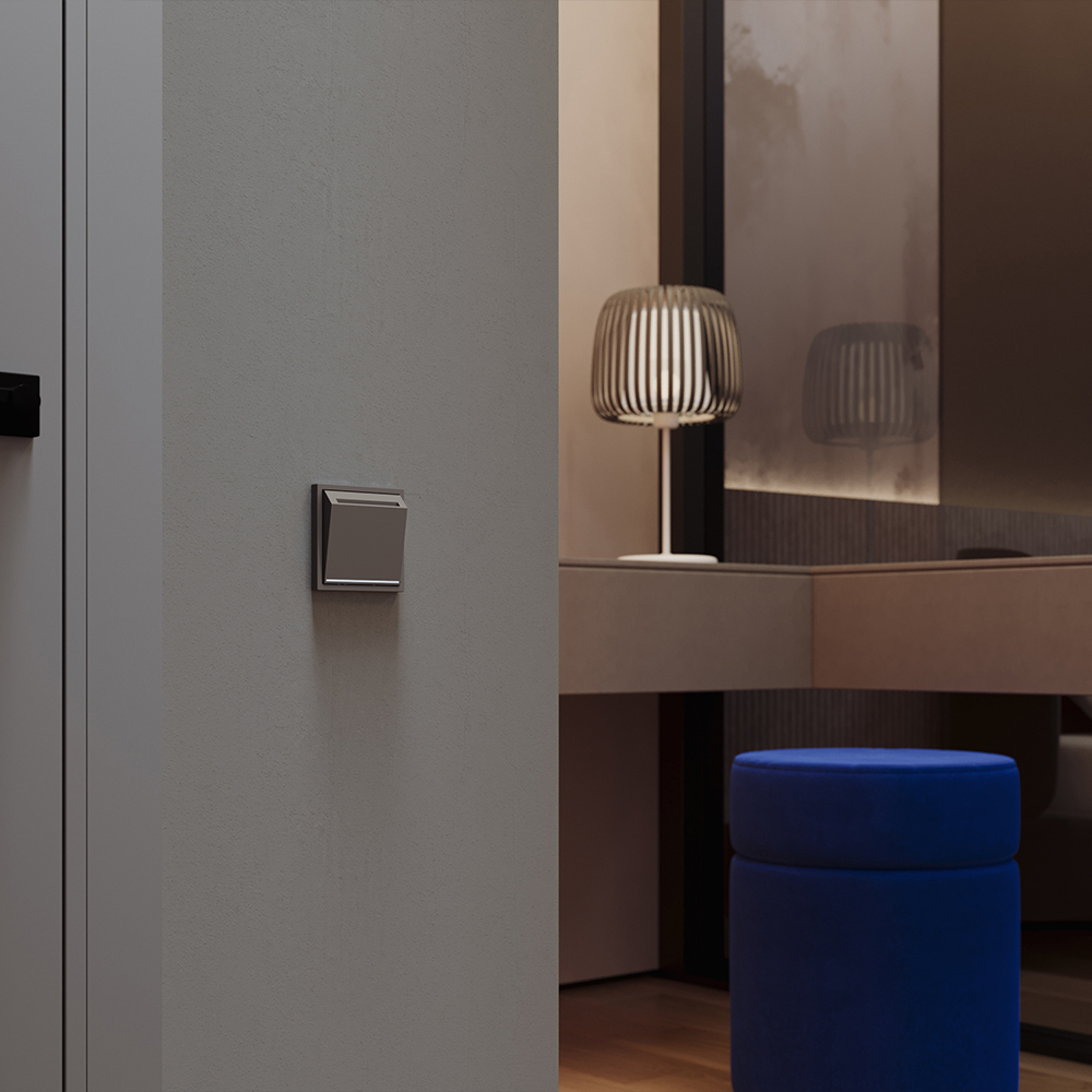 Накладка для выключателя карточного, S70 (капучино)