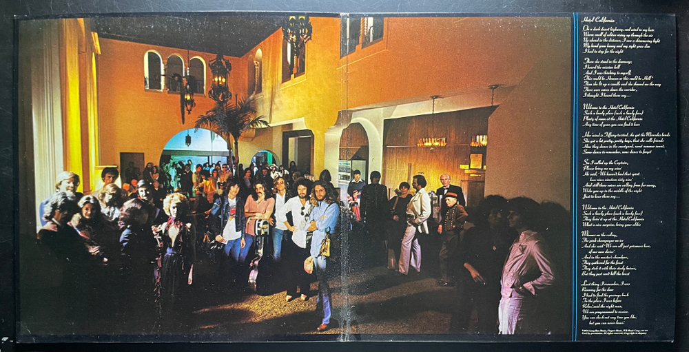 Eagles ‎– Hotel California (Англия 1976г.)