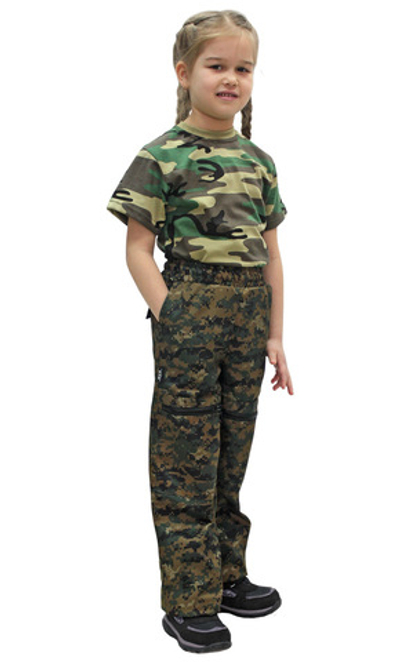 Брюки детские Юниор цв.Цифра Нато