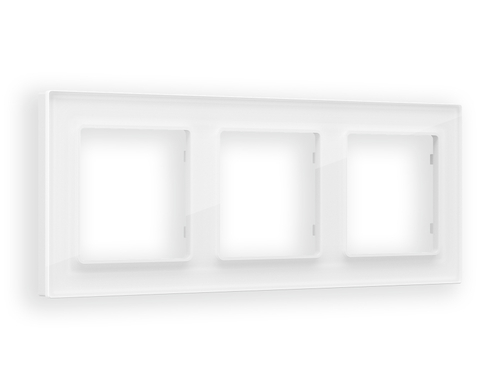 AF330103 Рамка ALFA Platos (Белый Стекло органическое) 3-ая