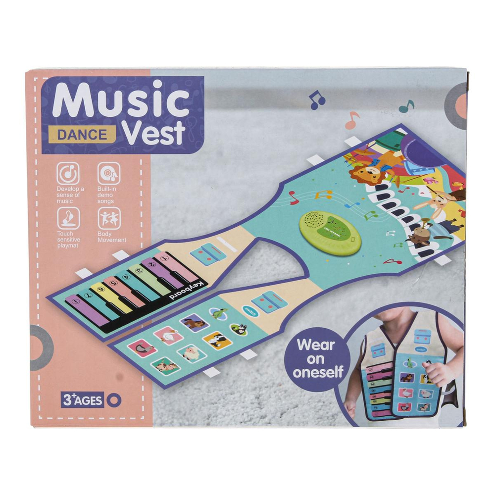 Музыкальная жилетка, коробка MTK035-20