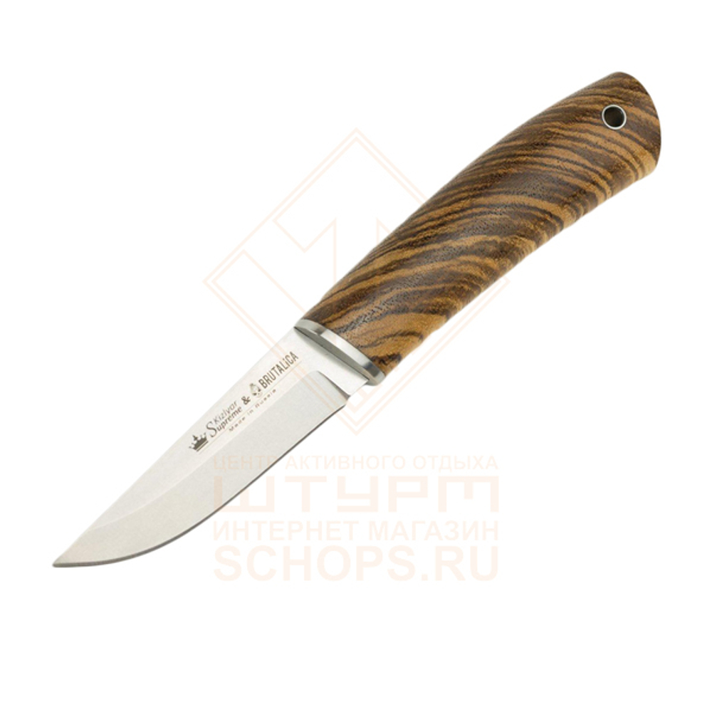 Нож Kizlyar Supreme Samoed N690, Wood/Stonewash