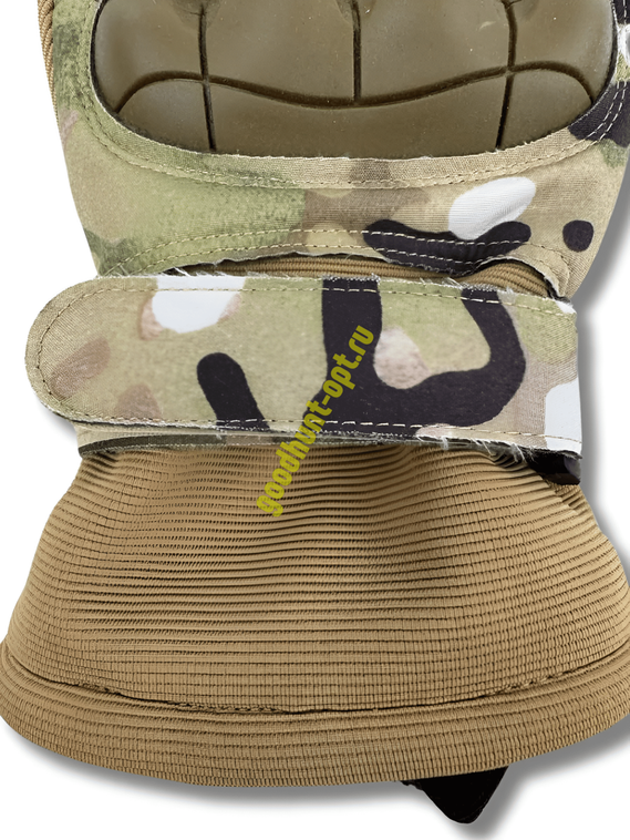 Тактические зимние перчатки с мехом Мультикам