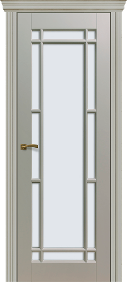 Дверь межкомнатная GEONA Омега-2 софт капучино/софт мокко