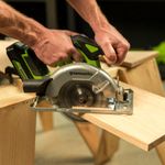 Циркулярная пила аккумуляторная Greenworks Арт. 1501607, 24 V, бесщеточная, 57 мм, без АКБ и ЗУ