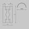 Шинопровод круглый из полукругов 1200мм Maytoni Technical FLARITY Busbar trunkings Flarity TRX154-2SR-D1200-B