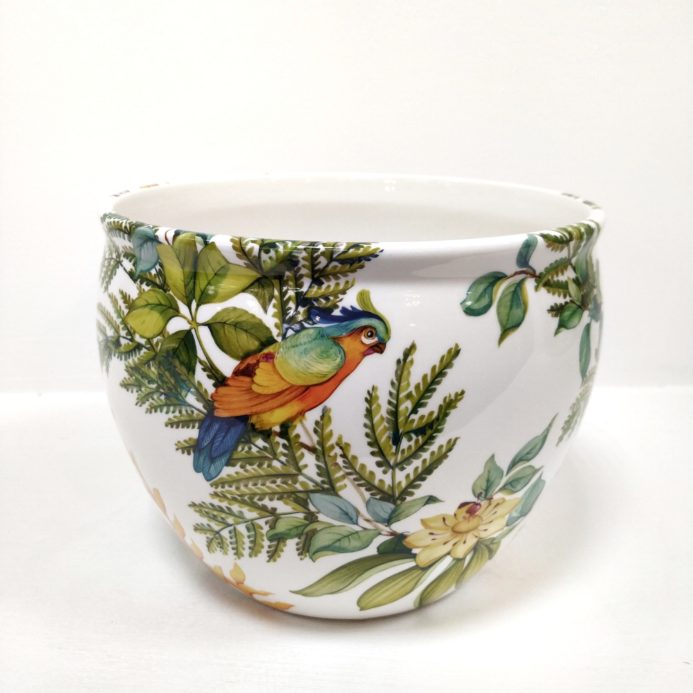 Кашпо круглое Мадагаскар