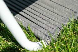 "Глория" журнальный стол 90х50см из HPL, цвет молочный