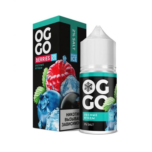 OGGO Berries Double Ice salt 30 мл - Лесные ягоды (20 мг)