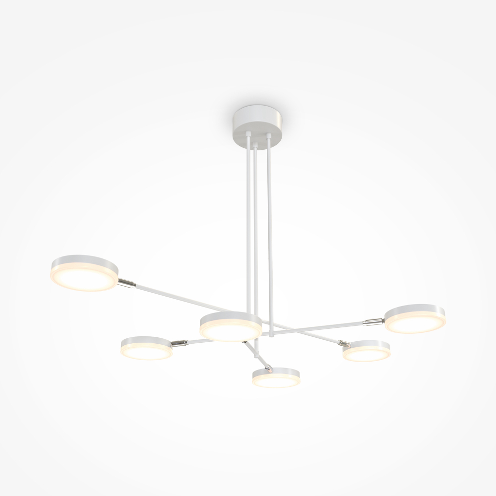 Люстра светодиодная на штанге Maytoni Fad MOD070PL-L48W3K