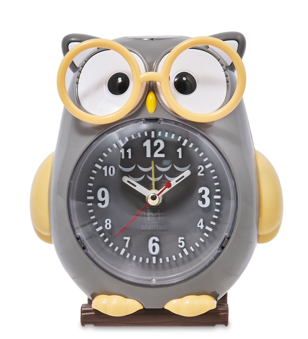 GAEM Art CL-61/1 Будильник «Сова» черный