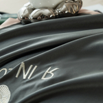 Комплект постельного белья Сатин-Шелк Я IN LOVE на резинке LVR001