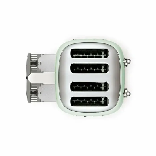 Тостер SMEG TSF03PGEU, пастельный зелёный