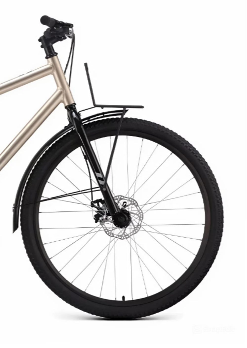 Велосипед 27,5" FORWARD SPIKE CX, рама 18" серо-коричневый 2026