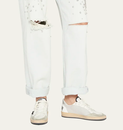 Кеды Golden Goose Ballstar Net Leather Low-Top Sneakers