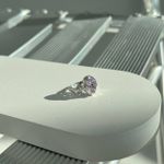 Кольцо Crystal Drop с аметистом