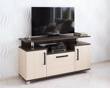 Тумба-ТВ 003 (С) венге / дуб молочный