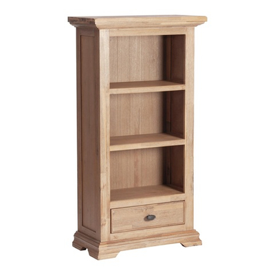 Книжный шкаф малый Secret De Maison AVIGNON ( mod. PRO-L01-H132 ) дерево акация, 132х70х35см, Натуральный (Brushed Ash color)