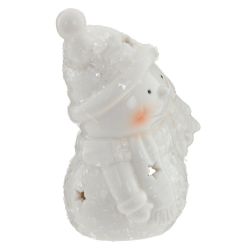 GAEM Фигурка декоративная "Снеговик" (подсветка, L7,5 W7 H12 см