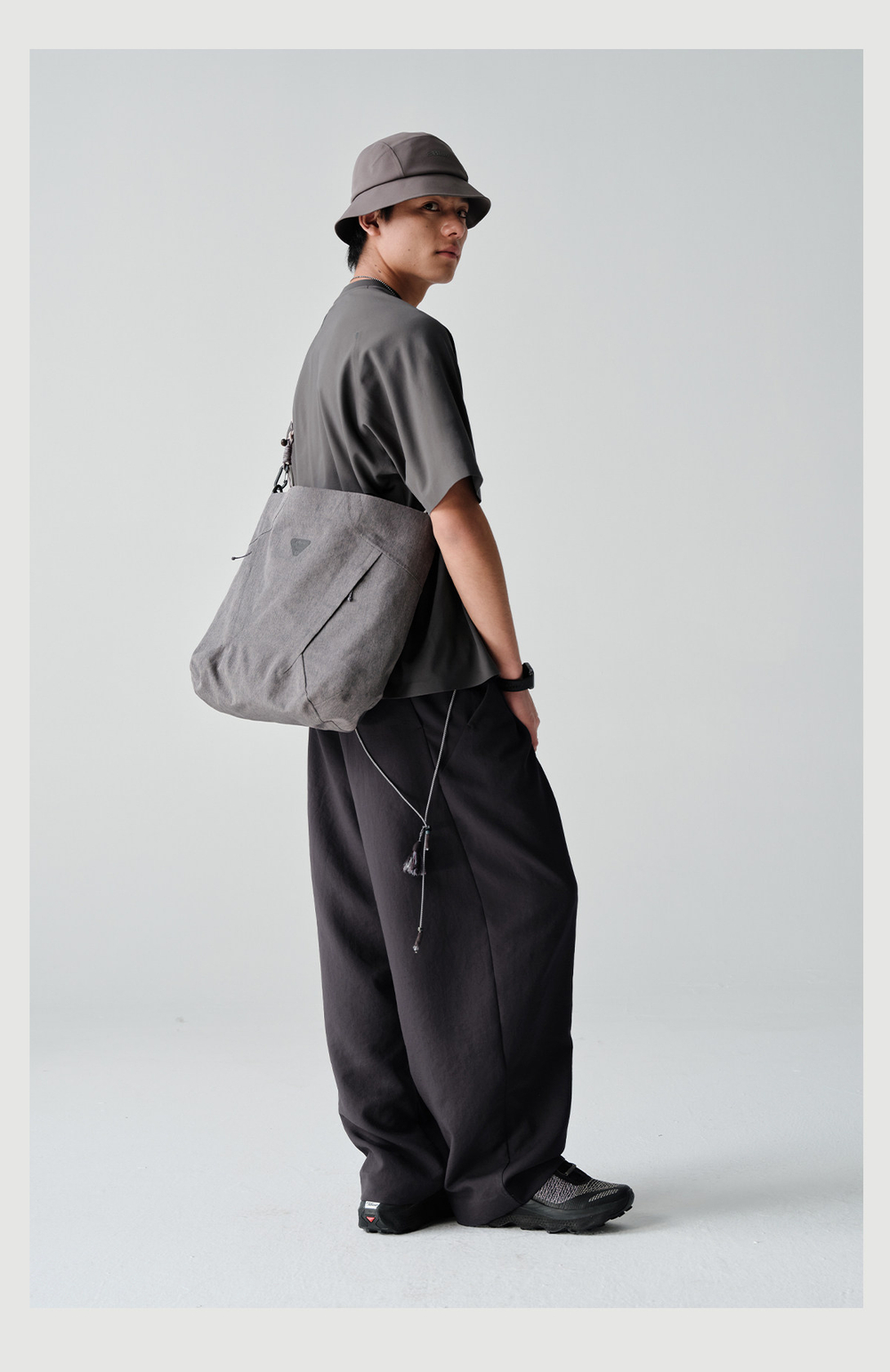 Брюки Nothomme Blue Spring Outdoor Straight-Leg Curved-Knife Pants MICROFT Eco-Friendly Soft Breathable Water-Repellent Dress Trousers