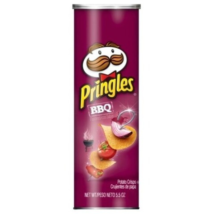 Pringles чипсы картофельные Барбекю 165гр