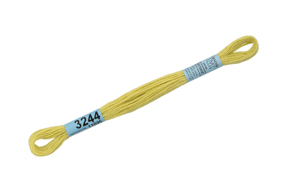 Мулине  "Gamma", 100% хлопок, 8 м, №3244