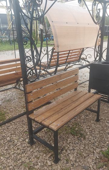 Мангал Беседка ковка (мангал + скамейка + столик )