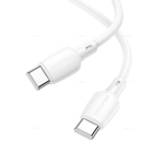 Кабель Type-C на Type-C Borofone BX93 (white)
