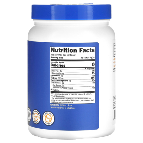 Nutricost, цитрат натрия, 907 г (32 унции)