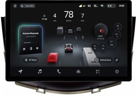 Магнитола для Lifan X60 2012-2016 - Teyes CC4-PRO монитор 13" 2K QLED на Android 13, Snapdragon 778G, 8+128, AI, CarPlay, DSP, 4G SIM-слот