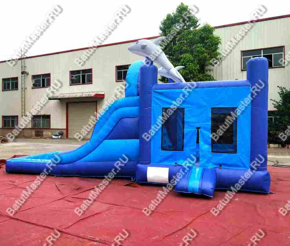 Коммерческий надувной батут "На волне"