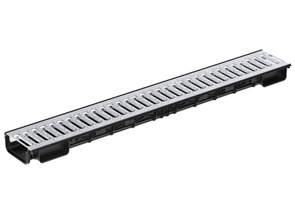 Лоток LITE 100 h56 с решеткой стальной, класс А