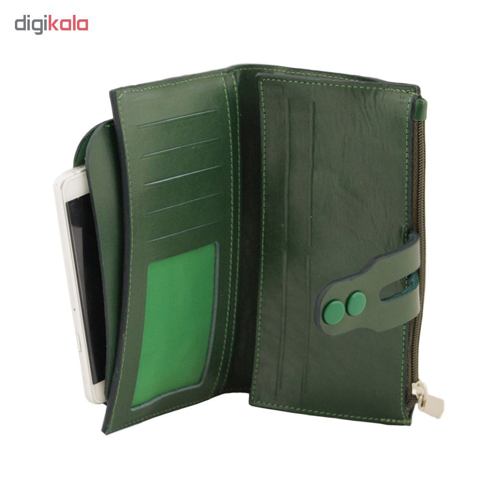 Комплект женский кошелек и ключница Barez Leather натуральная кожа Иран DS60 333