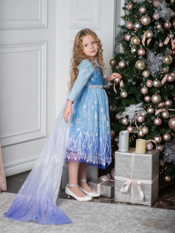Платье Эльза + шлейф